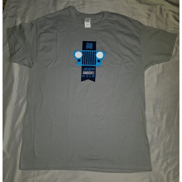 SOLD!!    Jeep Jamboree 2018 T Shirt. Size L. - Picture 2 of 5